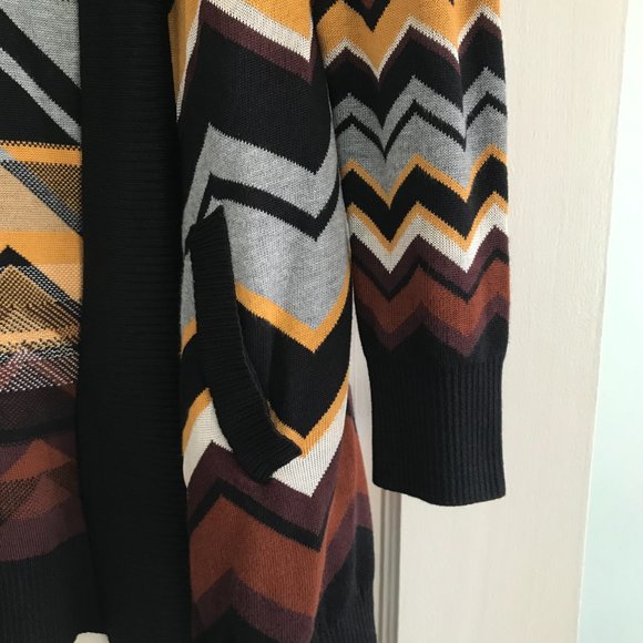 Missoni for Target | Brown Zig Zag Cardigan - Picture 3 of 7